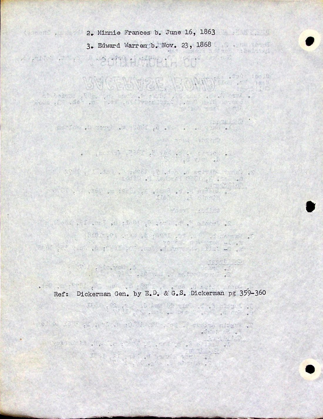 DICKERMAN, Austin (1798 1859 Mount Holly) 2